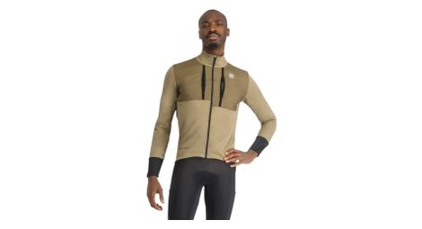 Herren langarm jacke sportful supergiara grün