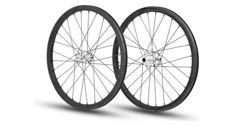Paire de roues carbone expert 20 pride wave control v2 polish disc 15mm