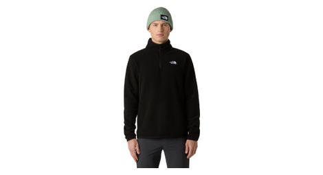 Polaire the north face glacier 1/4 zip noir homme