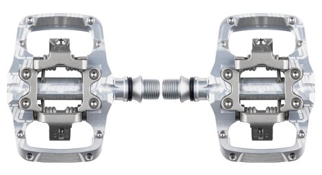Paire de Pédales Automatiques Hope Union TC Clip Argent