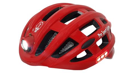 Casque de velo avec lumieres usb rechargeable