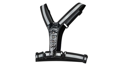 Gilet De Securite Haute Visibilite Rogelli Led Vest - Unisexe - Noir