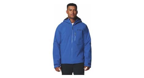 Columbia explorer's edge ii wasserdichte jacke blau