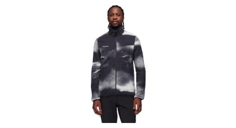 Chaqueta polar mammut innominata light grain negra para hombre