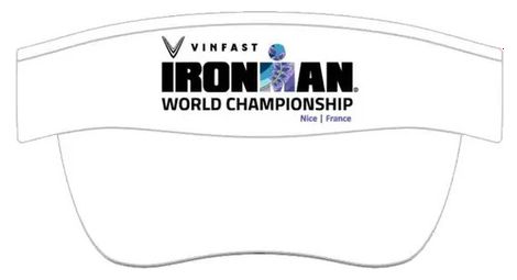 Campeonato del Mundo Ironman Niza 2024 Evento Visera Blanco/Azul