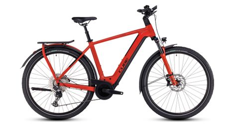 Cube kathmandu hybrid exc 750 elektrische stadsfiets shimano deore 12s 750 wh 700 mm rood 2023