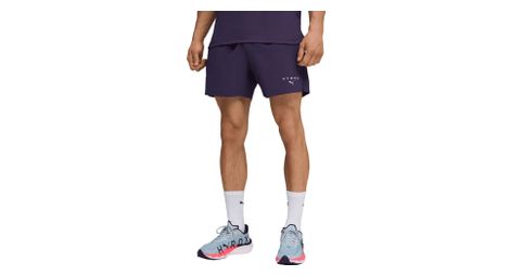 Pantaloncini Puma Hyrox Dry Elite 5in Viola Uomo