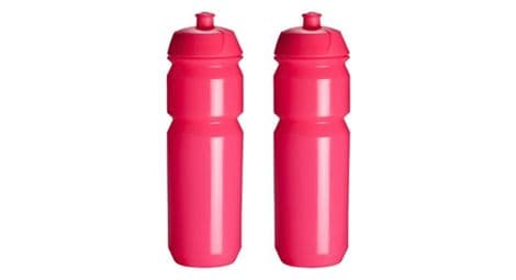 2x bidons 750 ml - rose fluo