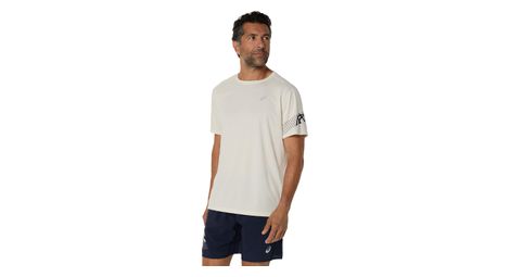 Maglia a maniche corte asics icon beige uomo