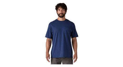 T-shirt patagonia boardshort pocket responsibili-tee bleu homme