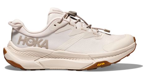 Chaussures lifestyle femme hoka transport blanc beige