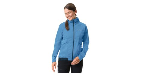 Chaqueta cortaviento vaude crana para mujer azul 40 fr