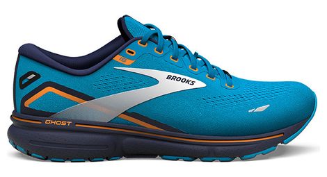 Zapatillas de correr brooks ghost 15 gtx azul naranja hombre 43