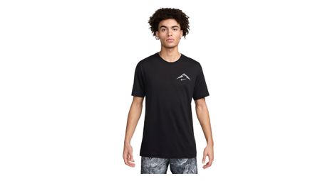 Nike dri-fit trail t-shirt nero uomo s