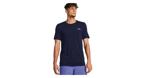Under armour  vanish maillot de manga corta sin costuras azul hombre
