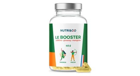 Le booster - complexe energie, performance et endurance - 40 gélules