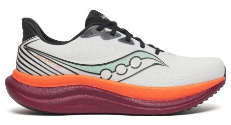 saucony triumph 23 running shoes white red men s