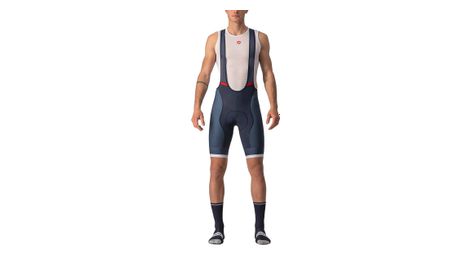 Cuissard court castelli competizione kit bleu blanc