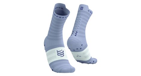 Calze Compressport Pro Racing V4.0 Ultralight Run High Mauve