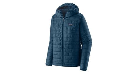 Doudoune patagonia nano puff hoody bleu