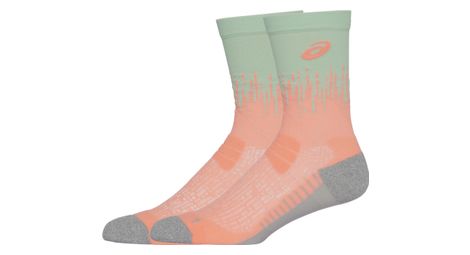 Unisex-socken asics performance run crew korallengrün 43-46