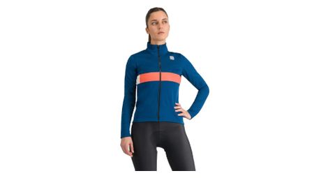 Veste manches longues femme sportful neo 2 softshell bleu