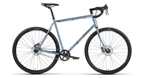Gravel bike bombtrack arise single speed 700 mm bleu metallic pearl 2021