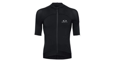 Oakley Endurance Aero Kurzarm-Trikot für Herren, schwarz