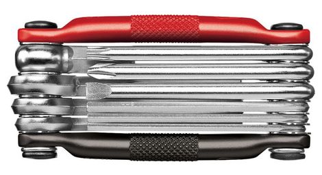 Multi attrezzo crankbrothers m10 rosso nero