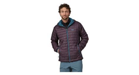 Doudoune patagonia nano puff hoody violet