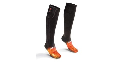 Chaussettes chauffantes noires - elite | usb - modèle long