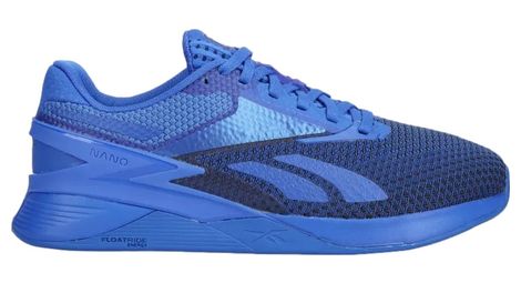 Chaussures de cross training unisexe reebok nano x3 bleu