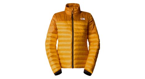 Chaqueta de plumon naranja the north face terra peak para mujer