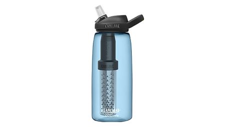 Gourde filtrante camelbak eddy+ filtrée par lifestraw 1l bleu