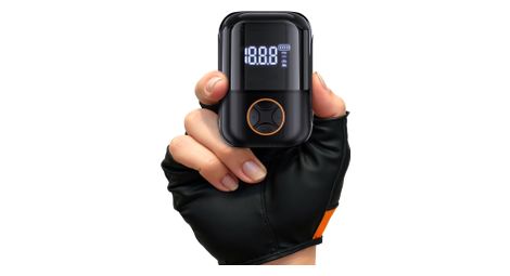 Mini pompe/compresseur électrique portable 150 PSI Presta/Schrader avec écran digital-USB-C-165g
