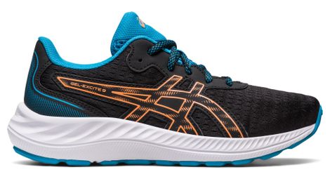 Chaussures de Running Asics Gel Excite 9 GS Noir Bleu Enfant