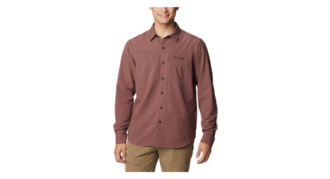 Columbia irico ls update langarmshirt violett herren xl