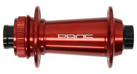 Hope pro 5 32 gats voornaaf | boost 15x110 mm | centerlock | rood