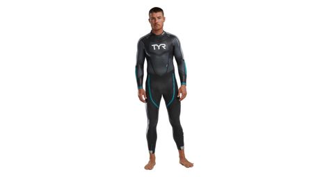 Combinaison Néoprène Tyr Hurricane Cat 3 Argenté/Bleu/Rose Homme