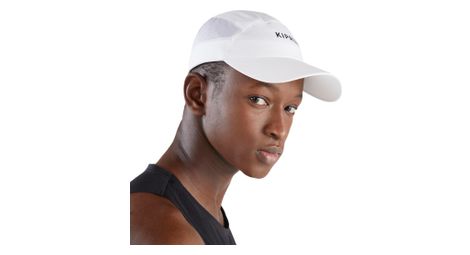 Gorra de running kiprun v2 blanca