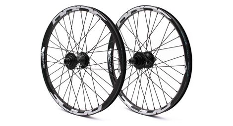 Paire de roues alu pride control v2 pro disque 36h noir