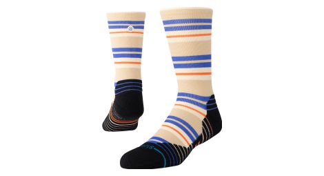 Chaussettes stance lennon mid crew beige/bleu