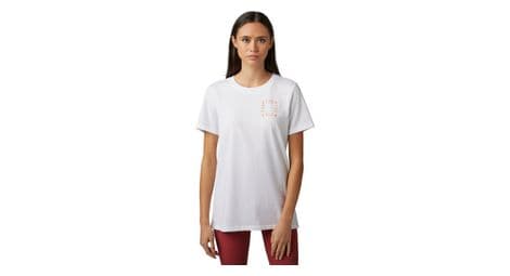 T-shirt fox hinkley femme blanc