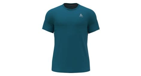 Maillot manches courtes odlo f dry bleu