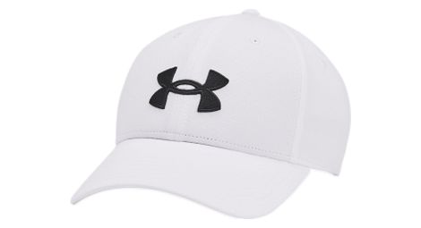 Casquette reglable under armour blitzing blanc homme