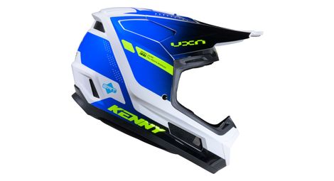 Casque integral kenny performance bleu/blanc