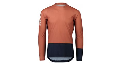 Maglia a manica lunga poc mtb pure pink/navy blue