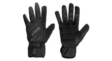 Gants velo long de hiver rogelli alberta 2.0 - unisexe - noir