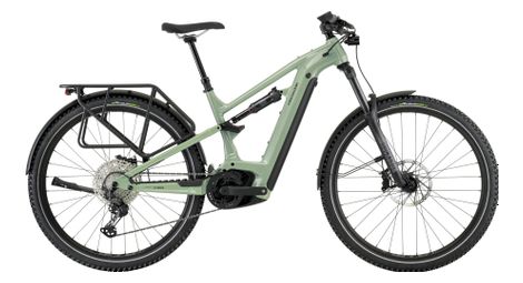 Cannondale moterra neo eq shimano deore / xt 12v 750 wh 29'' agave green geveerde elektrische mountainbike