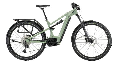 Vtt electrique tout suspendu cannondale moterra neo eq shimano deore xt 12v 750 wh 29 vert agave